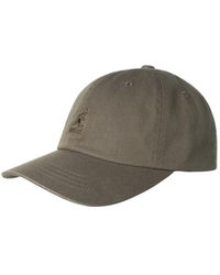 Kangol - Logo Washed Baseball Cap - Lyst