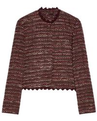 iBlues - Tweed Jacket - Lyst