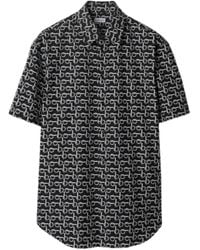 Burberry - B-Line Printed Short-Sleeved Shirt - Lyst