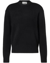 FRAME - Ribbed Crew Neck Sweater - Lyst