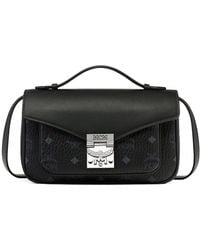 MCM - Tracy Visetos Cross Body Bag - Lyst