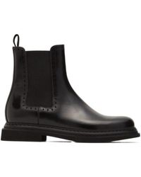 Dolce & Gabbana - Leather Chelsea Boots - Lyst