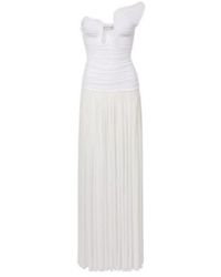 Christopher Esber - Salacia Ruched Bustier Gown - Lyst