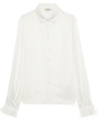 Zadig & Voltaire - Thely Satin Shirt - Lyst