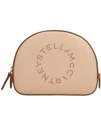 Stella McCartney - Logo Perforated Zip-Up Beauty Case - Lyst