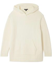 James Perse - Long-Sleeved Hooded Sweatshirt - Lyst