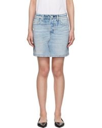 Rag & Bone - Miramar Terry Miniskirt - Lyst