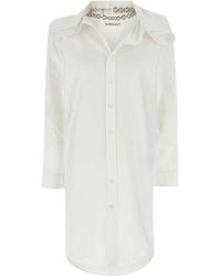 Y. Project - Chain Embellished Shirt Dress - Lyst