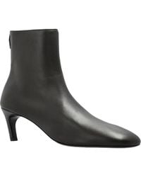 TOTEME - Totême Stiletto-Heel Zipped Ankle Boots - Lyst