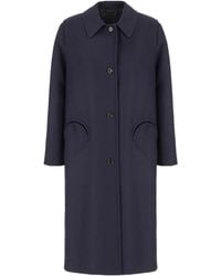 Blazé Milano - Blazé Milano Nitak Wool Trench Coat - Lyst