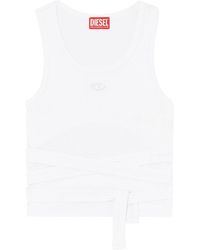 DIESEL - Strappy Crop Top - Lyst