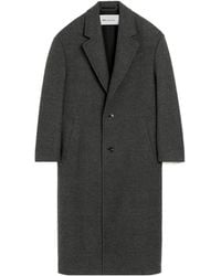 Ami Paris - Ami Single-Breasted Long Coat - Lyst