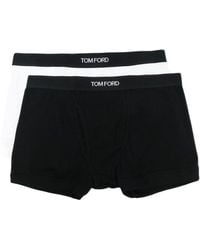 Tom Ford - Logo Waistband Pack Of Two Boxers - Lyst