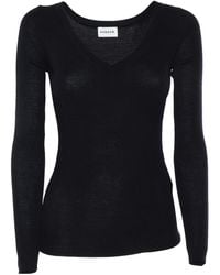 P.A.R.O.S.H. - P.A.R.O..H. V-Neck Knit Sweater - Lyst