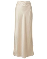 Gucci - Fine Silk Faille Long Skirt - Lyst