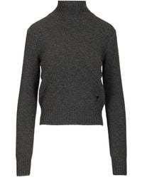 Ami Paris - Ami Turtleneck Sweater - Lyst