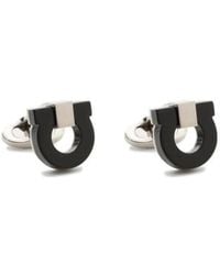 Ferragamo - Ferragamo Gancini Cufflinks - Lyst