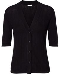 JOSEPH - Front Button Cardigan - Lyst