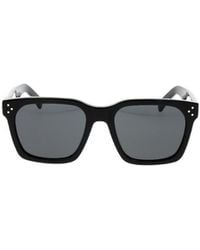Celine - Logo Glasses Leg Sunglasses - Lyst