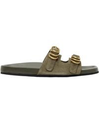 Rag & Bone - Rue Suede Slippers - Lyst