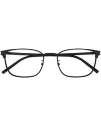 Saint Laurent - Eyewear Rectangle Frame Glasses - Lyst