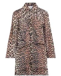 Ganni - Patterned Shirts Blouses - Lyst