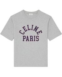 Celine - Short-Sleeved T-Shirt - Lyst