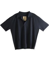 Uma Wang - Short Slv Polo Shirt - Lyst