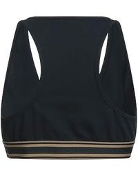 Brunello Cucinelli - Solid Sleeveless Crop Top - Lyst