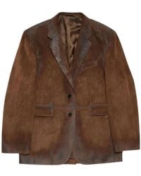 Acne Studios - Single Breasted Suit Jacket - Lyst
