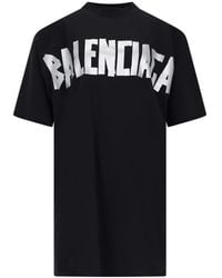 Balenciaga - New Tape Type Oversized T-Shirt - Lyst