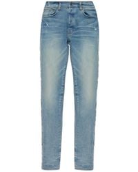 Amiri - Bone Detailed Skinny Jeans - Lyst
