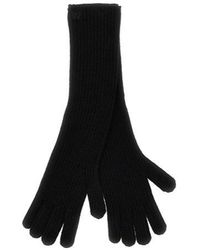 Weekend by Maxmara - Ribbed Knit Gloves - Lyst