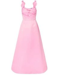 Leo - Rianne Floral-Appliqué Maxi Dress - Lyst