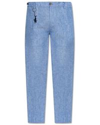 Paul & Shark - Linen Trousers - Lyst
