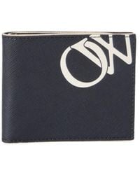 Off-White c/o Virgil Abloh - Logo Printed Bi-Fold Wallet - Lyst