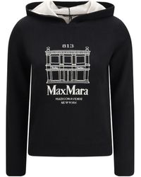 Max Mara - 'S Ultimo Long-Sleeved Hoodie - Lyst