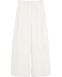 Max Mara - Mxpnigella Wide Leg Jersey Trousers - Lyst