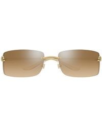 Cartier - Rimless Sunglasses - Lyst