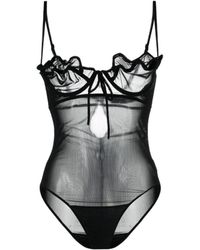 Y. Project - Tulle Bodysuit - Lyst