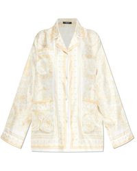 Versace - La Coupe Des Dieux Printed Shirt - Lyst