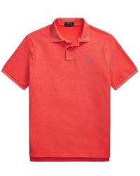 Polo Ralph Lauren - Logo-Embroidered Straight Hem Polo Shirt - Lyst