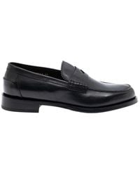 Doucal's - Almond Toe Loafers - Lyst