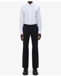 McQueen - T-Bar Harness Buttoned Shirt - Lyst