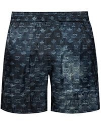 DSquared² - Logo-Print Elasticated Pyjama Shorts - Lyst