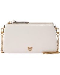 Pinko - Double Mini Chain Shoulder Bag - Lyst