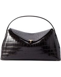 TOTEME - Totême T-Lock Embossed Top Handle Bag - Lyst
