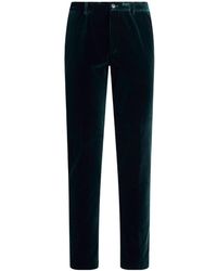 Etro - Stretch Velvet Trousers - Lyst