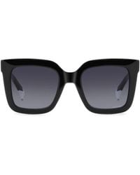 Missoni - Pattern-Temple Square Sunglasses - Lyst