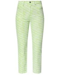 Alexander Wang - Mid-Rise Straight-Leg Denim Jeans - Lyst